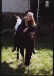 Besuch im Garten der Freundin 2002